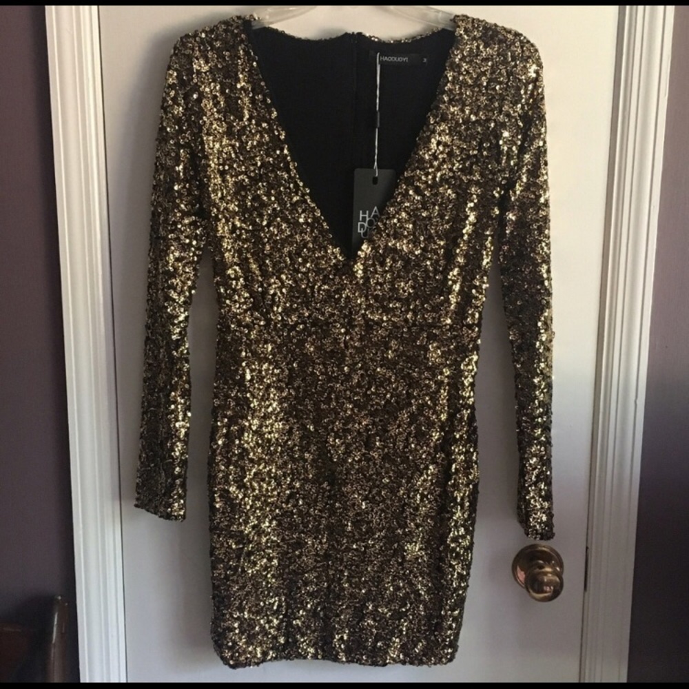 Sequin Mini Dress- XS